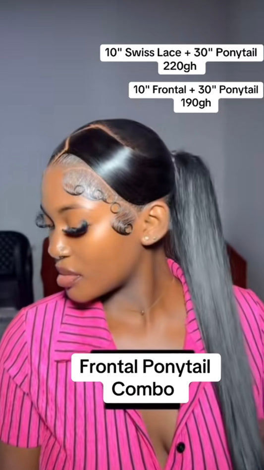 Frontal Pony Combo