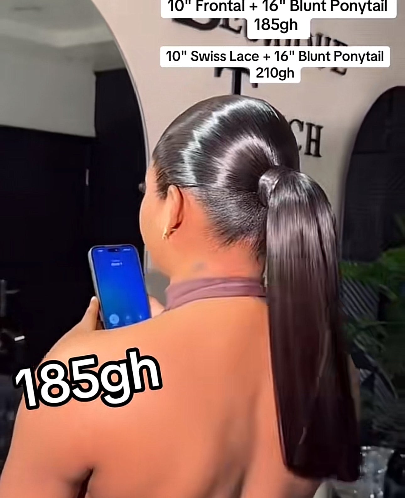 Frontal Ponytail Combo