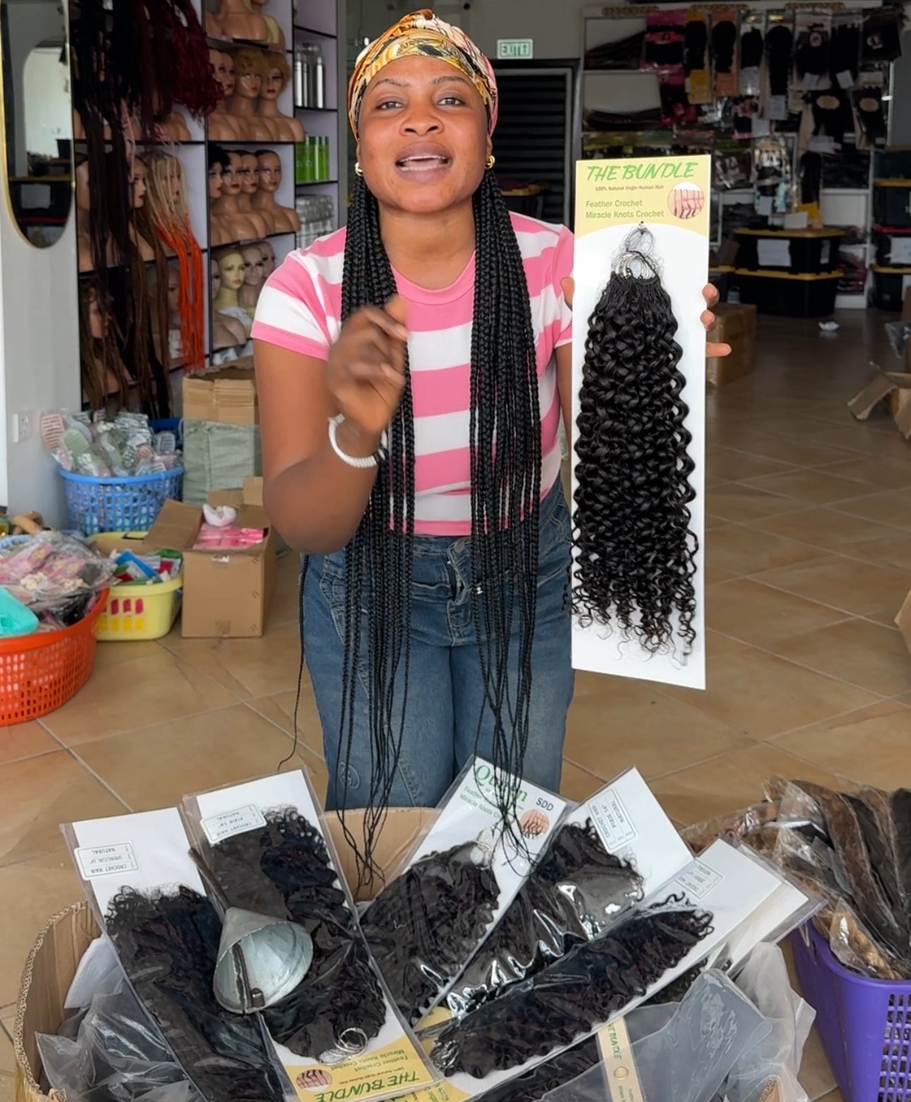 The Bundle Miracle Knot Crochet Braids