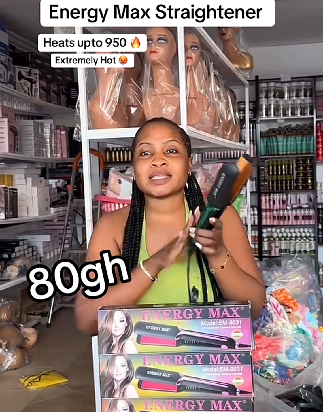 Energy Max Straightener