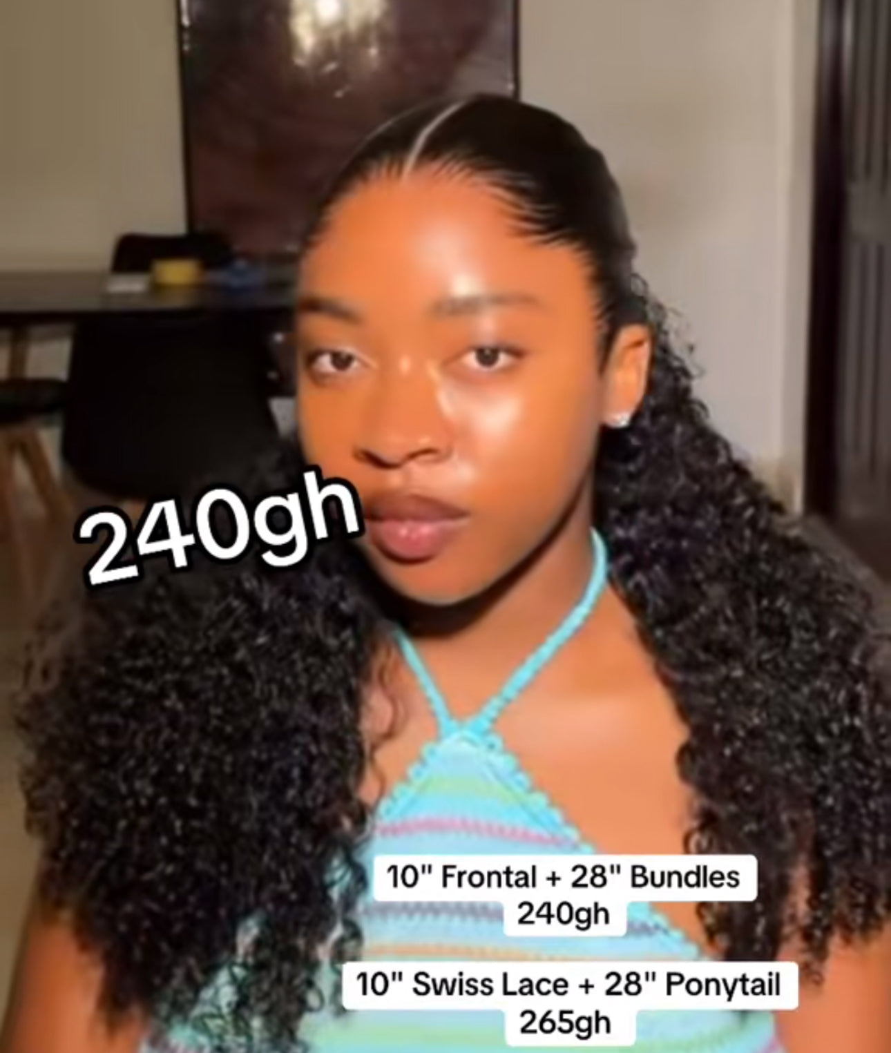 Frontal Ponytail Combo