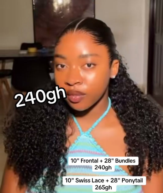 Frontal Ponytail Combo