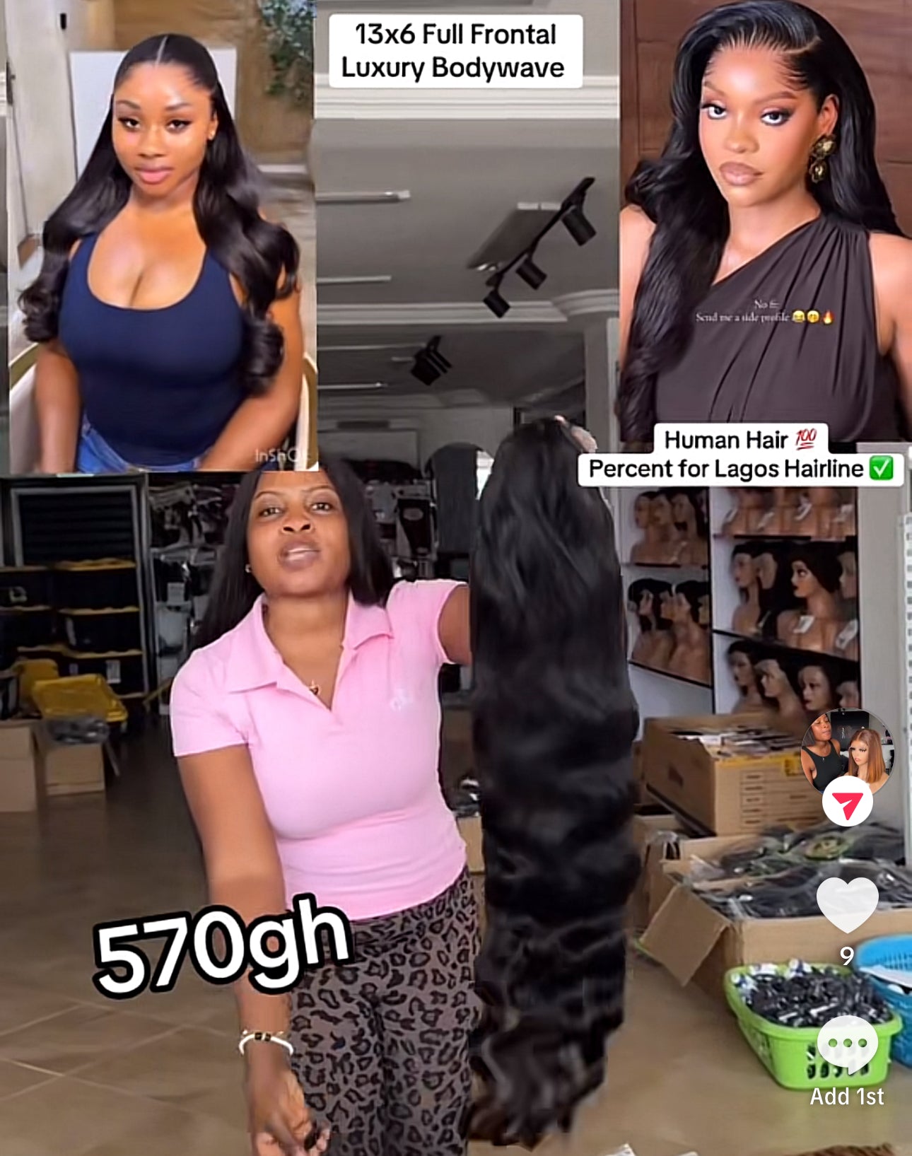 13x6 Full Frontal Luxury Bodywave