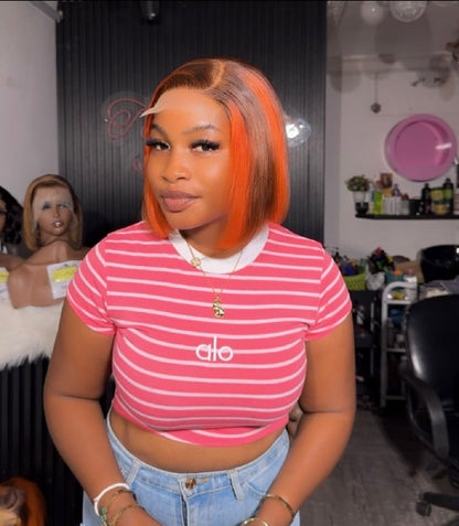 4x4 Orange highlights  Bob 10”