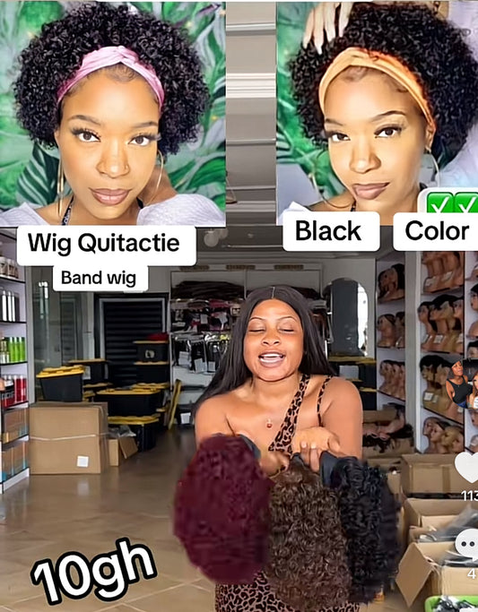 Quitactie Band Wig