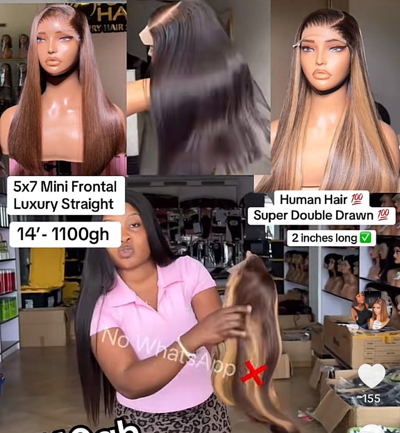 5x7 Mini Frontal Luxury Straight SDD 14”