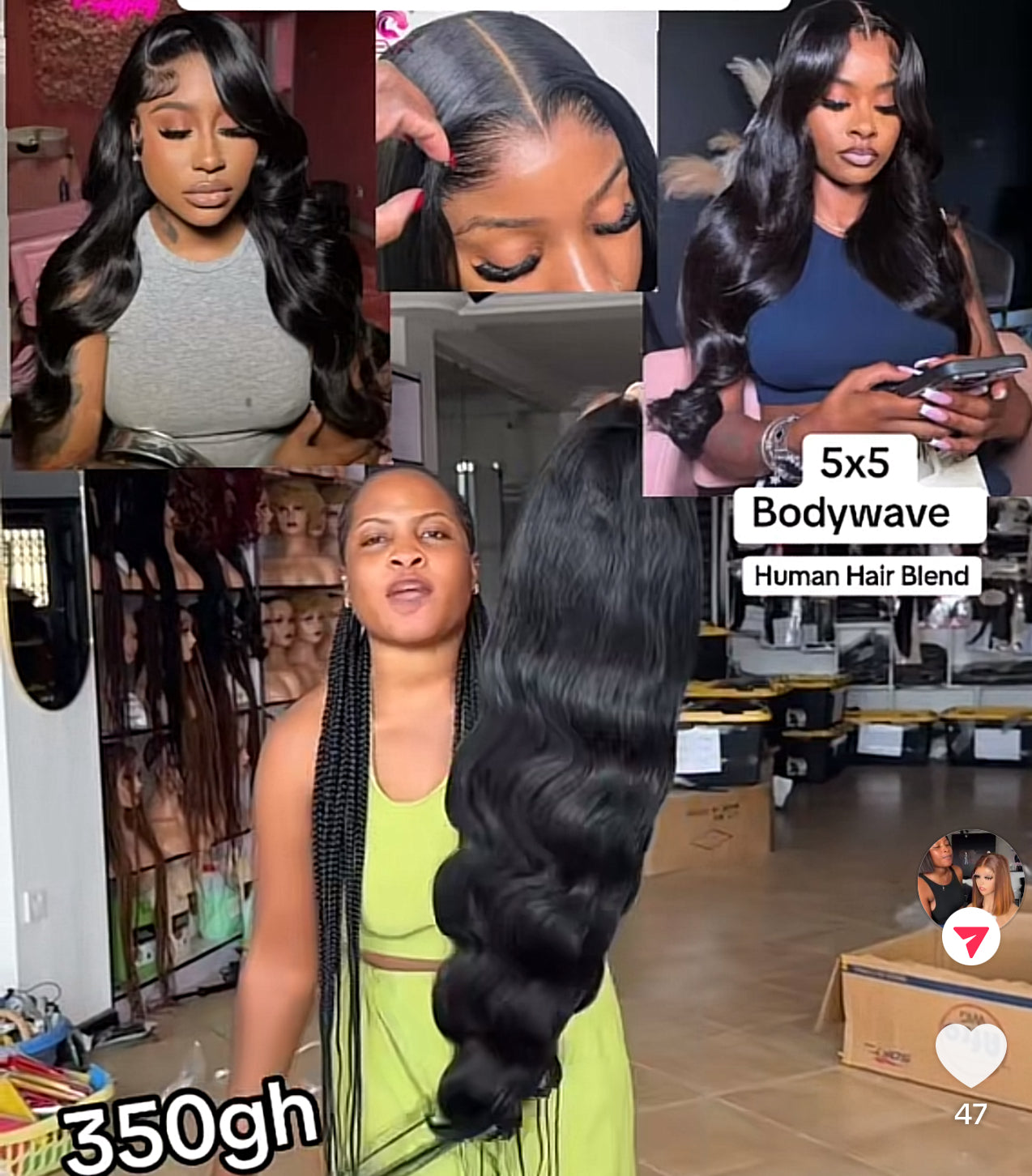 5x5 Bodywave Blend