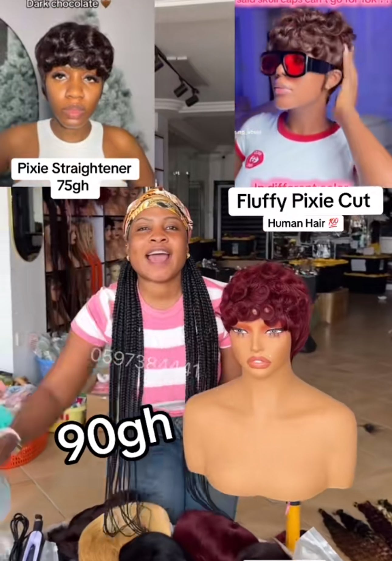 Fluffy Pixie Cut