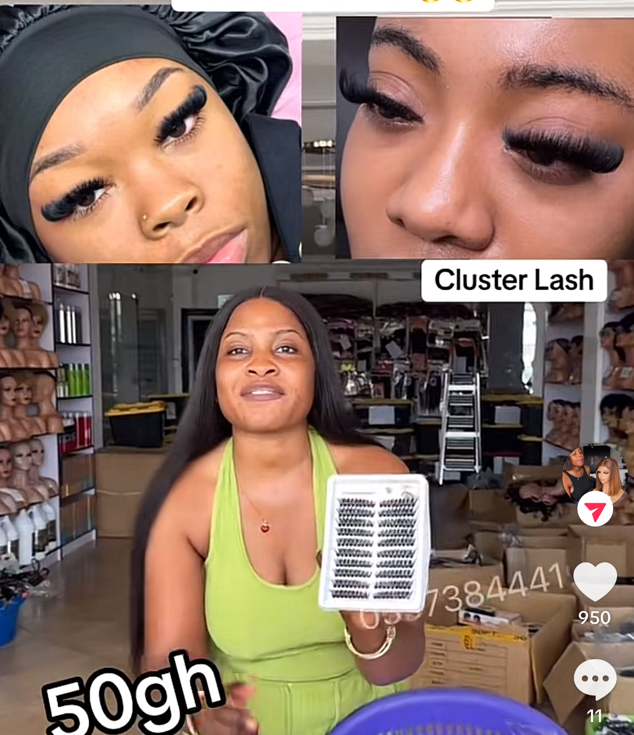 Cluster Lashes