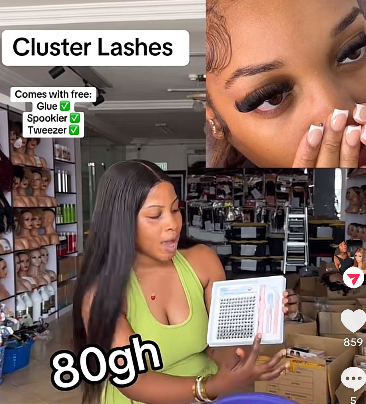 Cluster Lashes