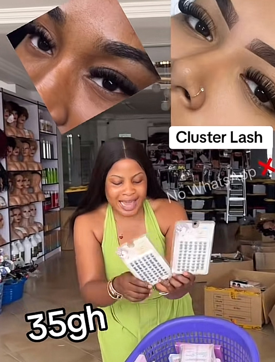 Cluster lashes (Medium Size)