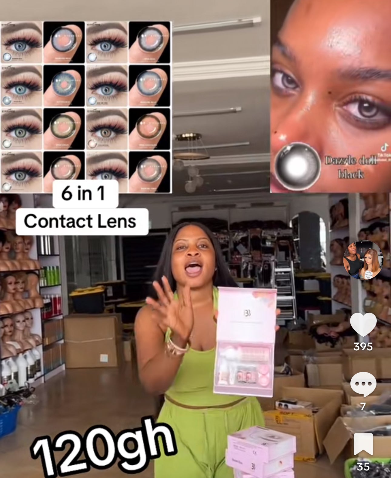 (6 in 1) Contact Lens
