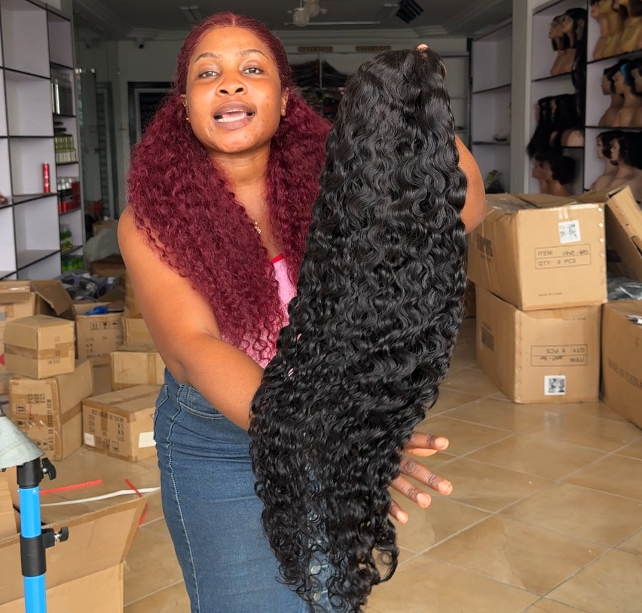 4x4 Closure Ocean Curls