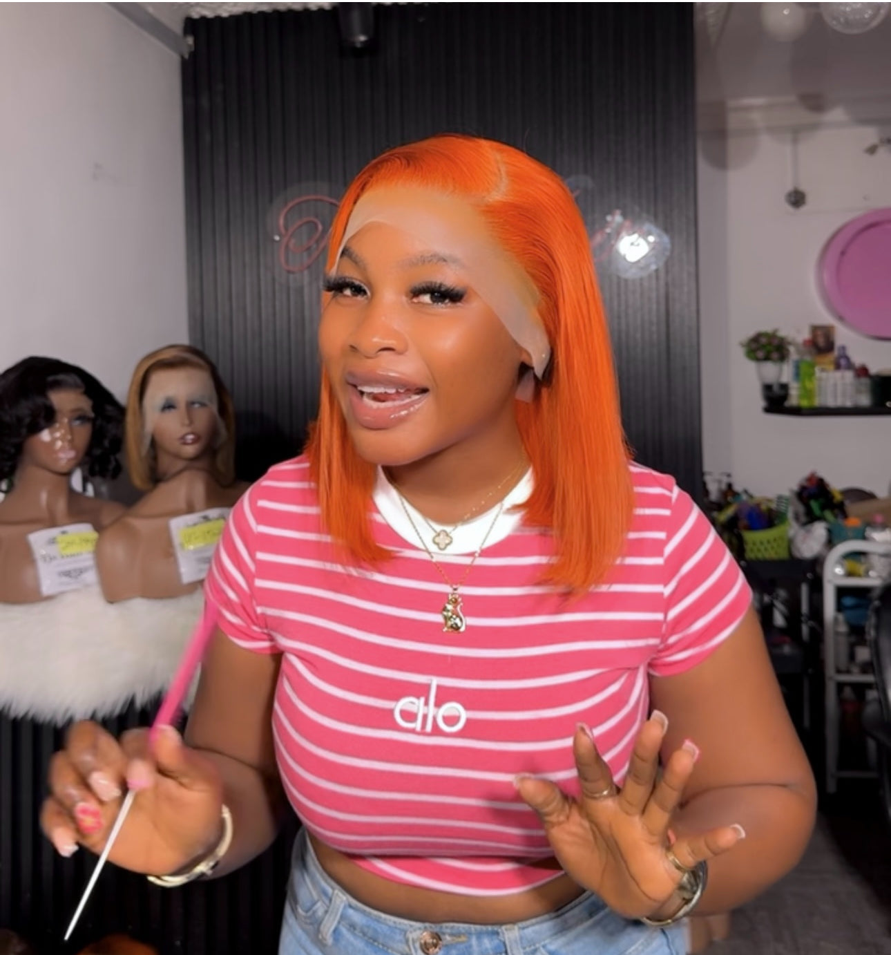 13x4 frontal orange Bob