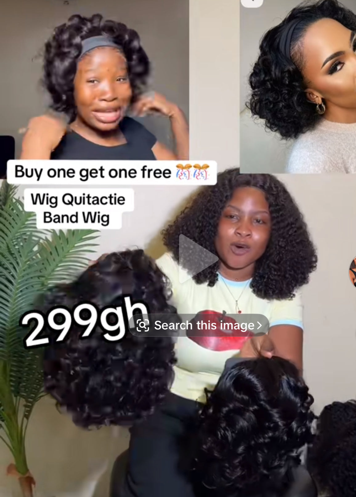 Wig Quitactie Bounce
