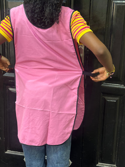 Professional Salon Apron Front & Back