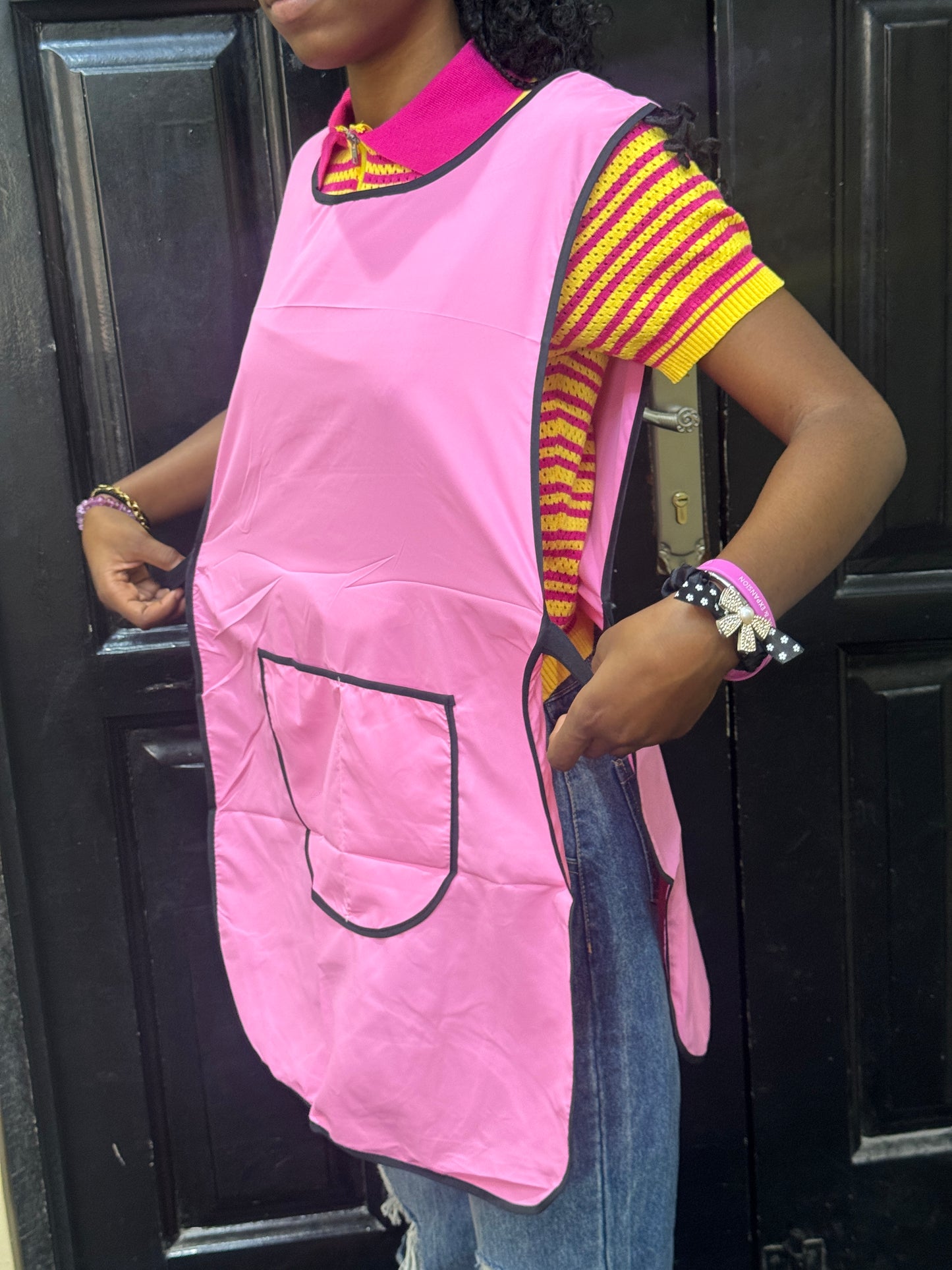 Professional Salon Apron Front & Back