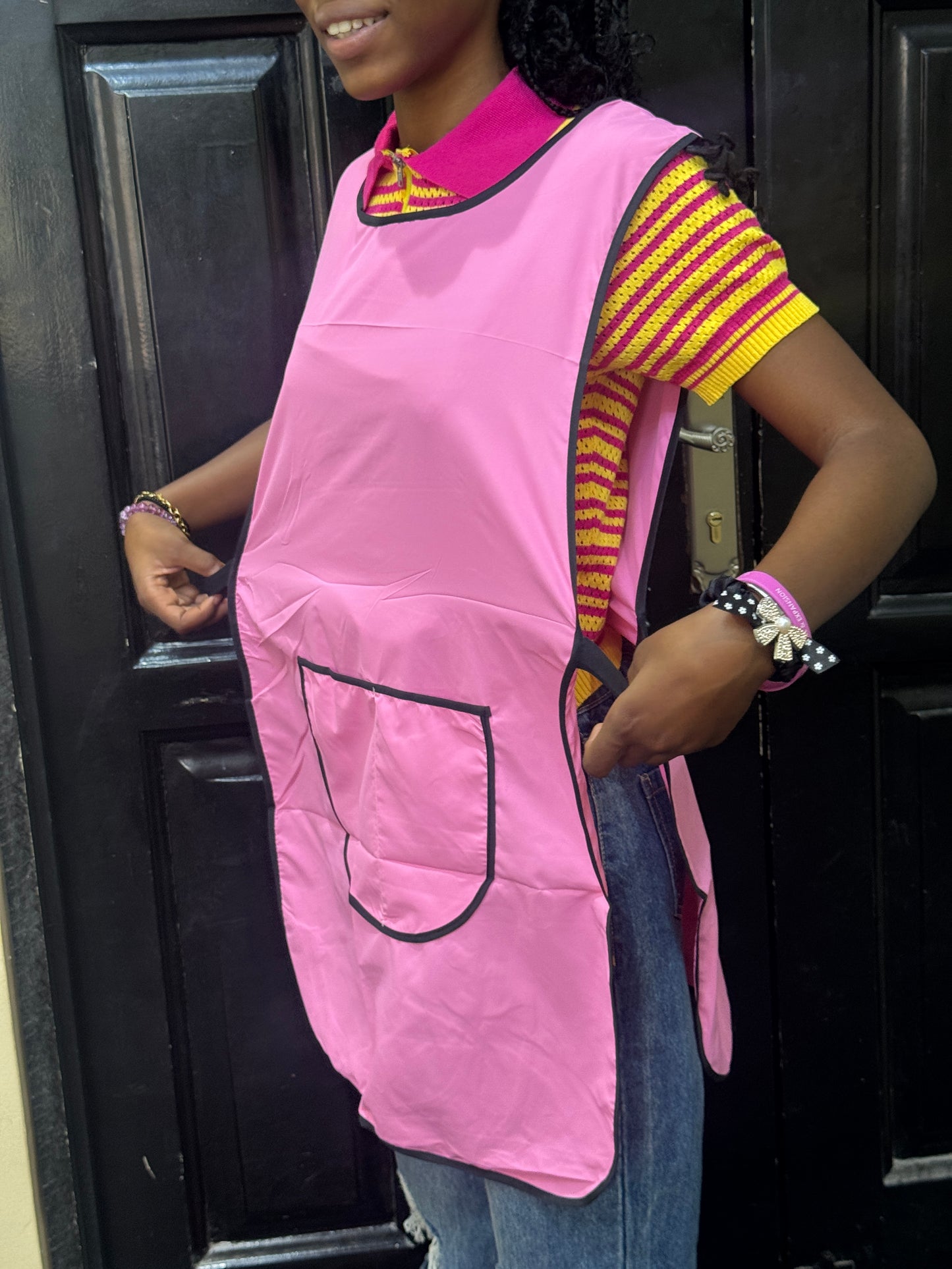 Professional Salon Apron Front & Back
