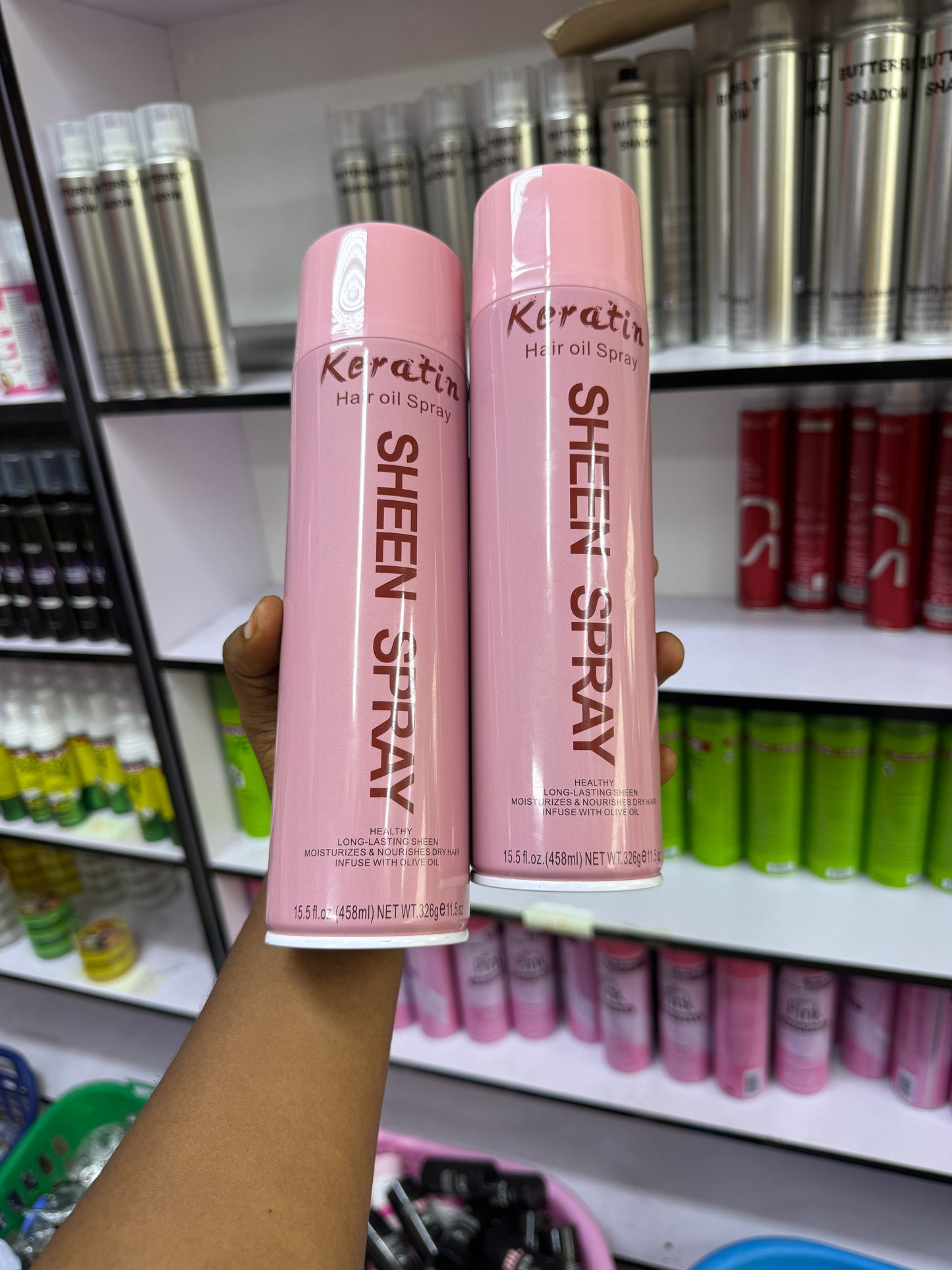 Keratin Sheen Spray