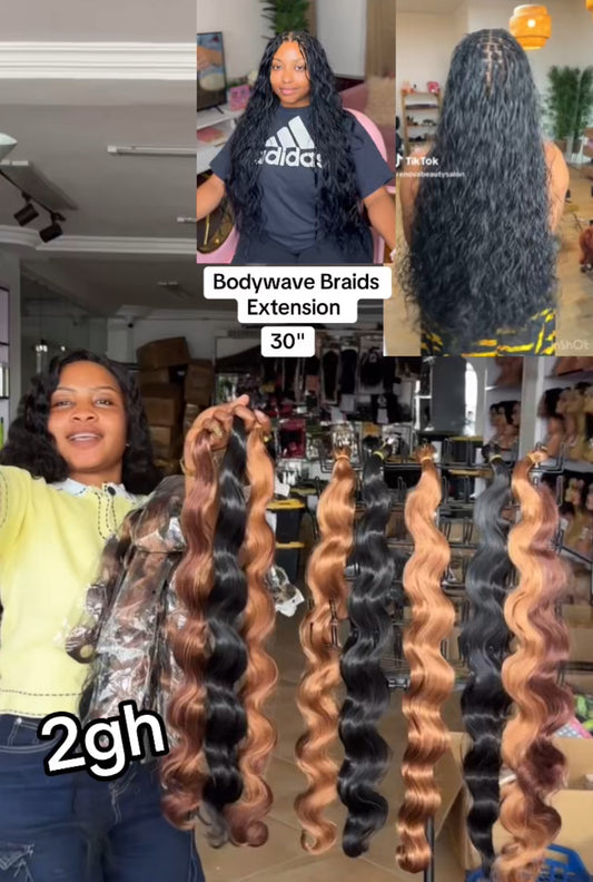 Bodywave Briads Extensions