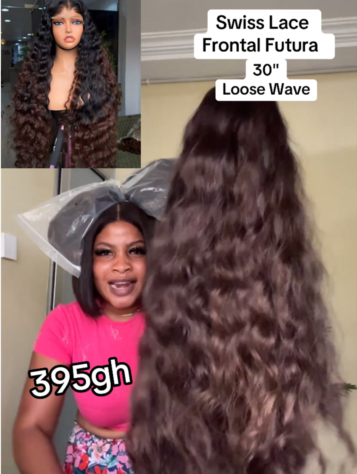 Futura loose Wave 30”