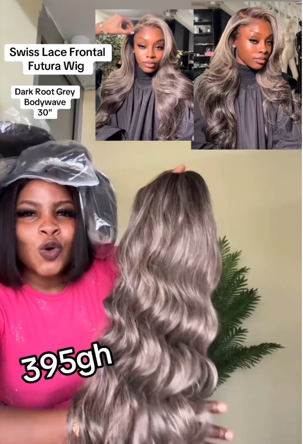 Futura Frontal Dark Root Grey
