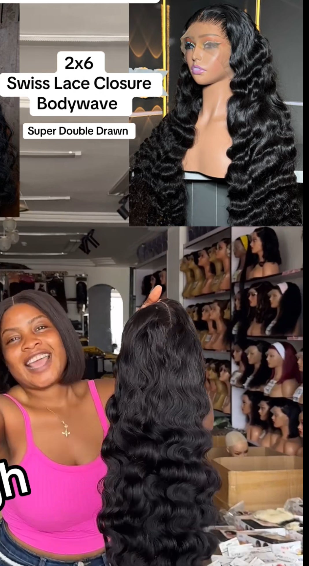 2x6 Swiss Lace Closure Bodywave SDD