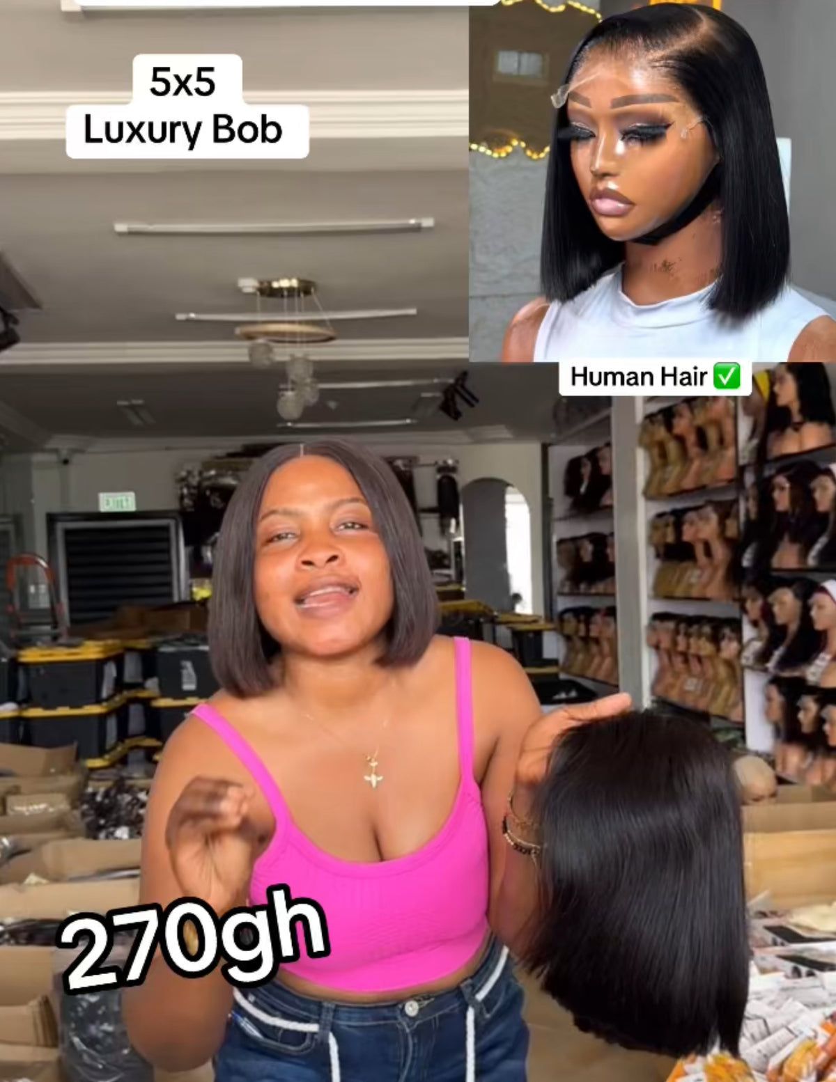 5x5 Luxury Bob