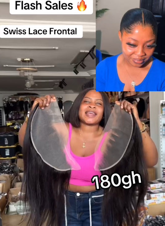13x6 Swiss Lace Frontal