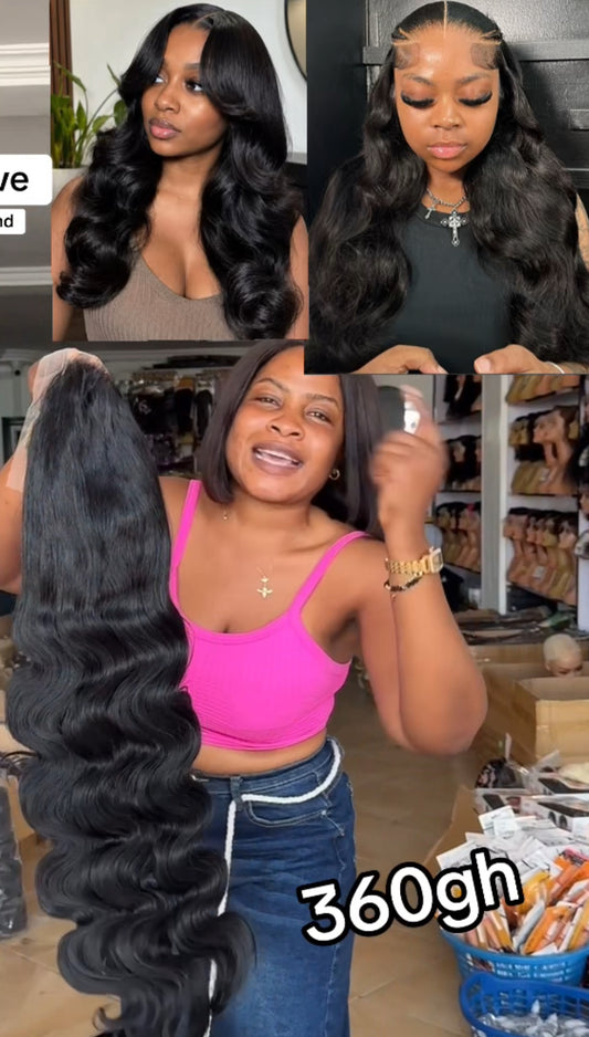 13x4 Full frontal Bodywave Blend Unit