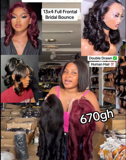 13x4 Full Frontal Bounce