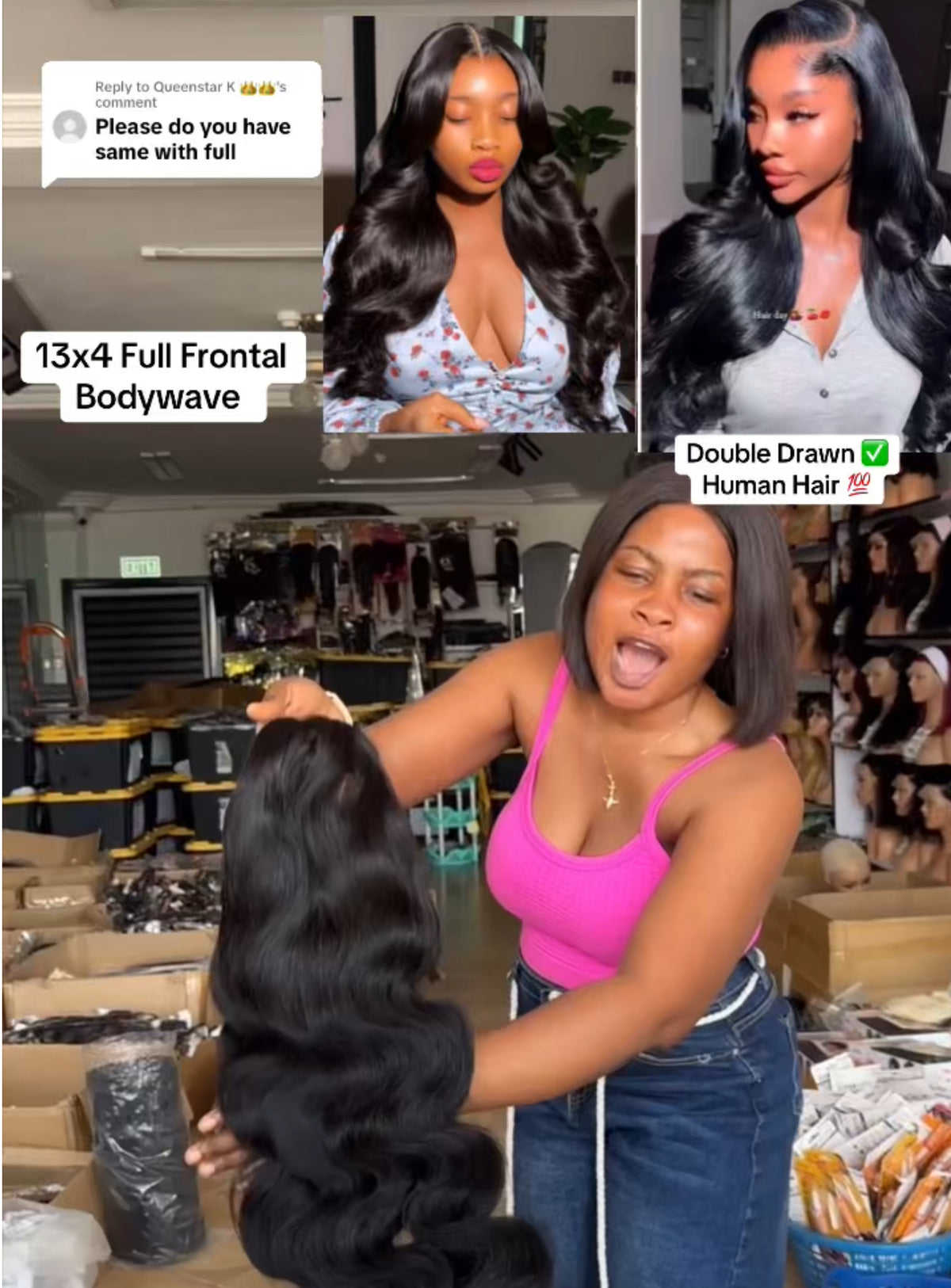 13x4 Full Frontal Bodywave