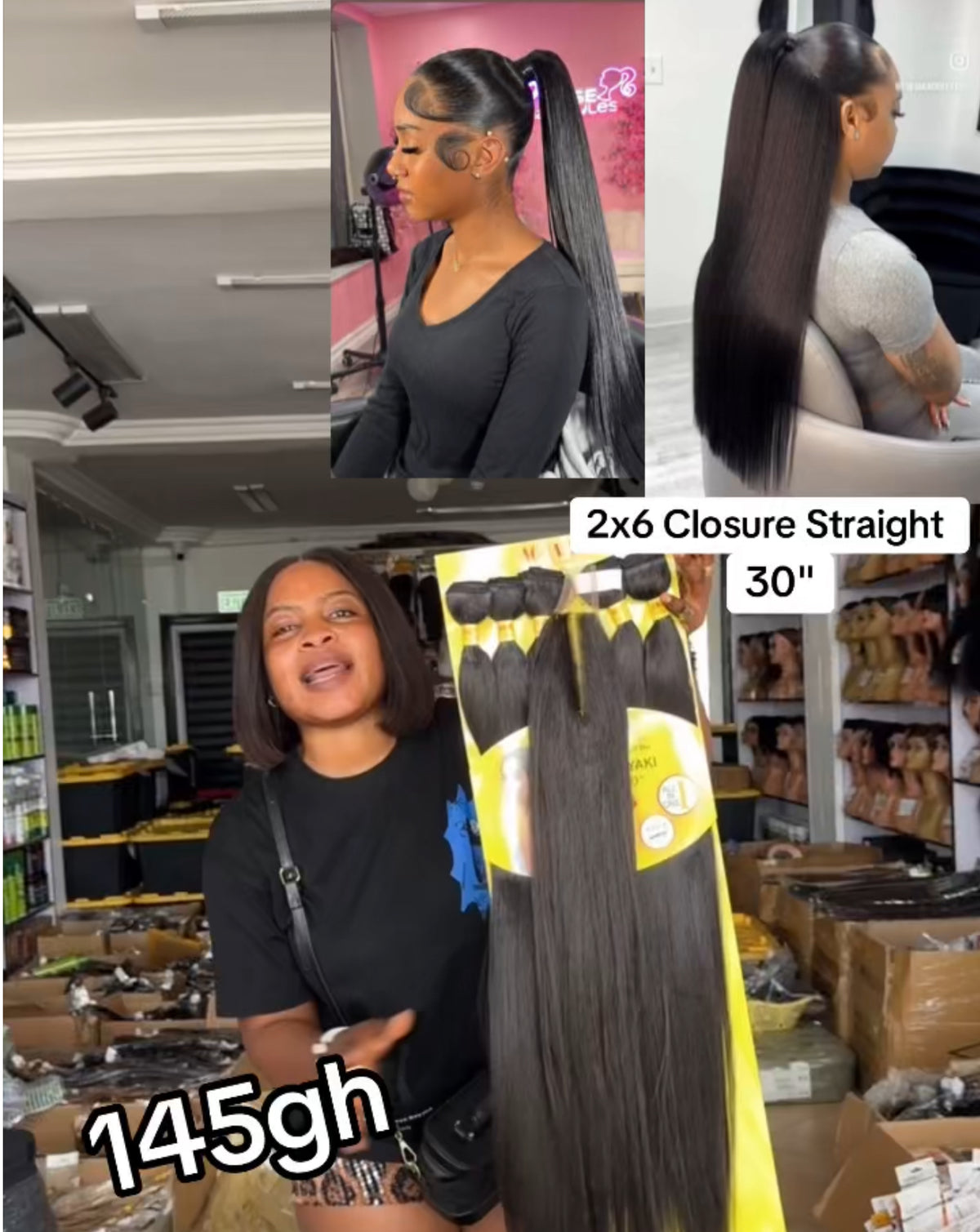 2x6 Closure Straight 30”
