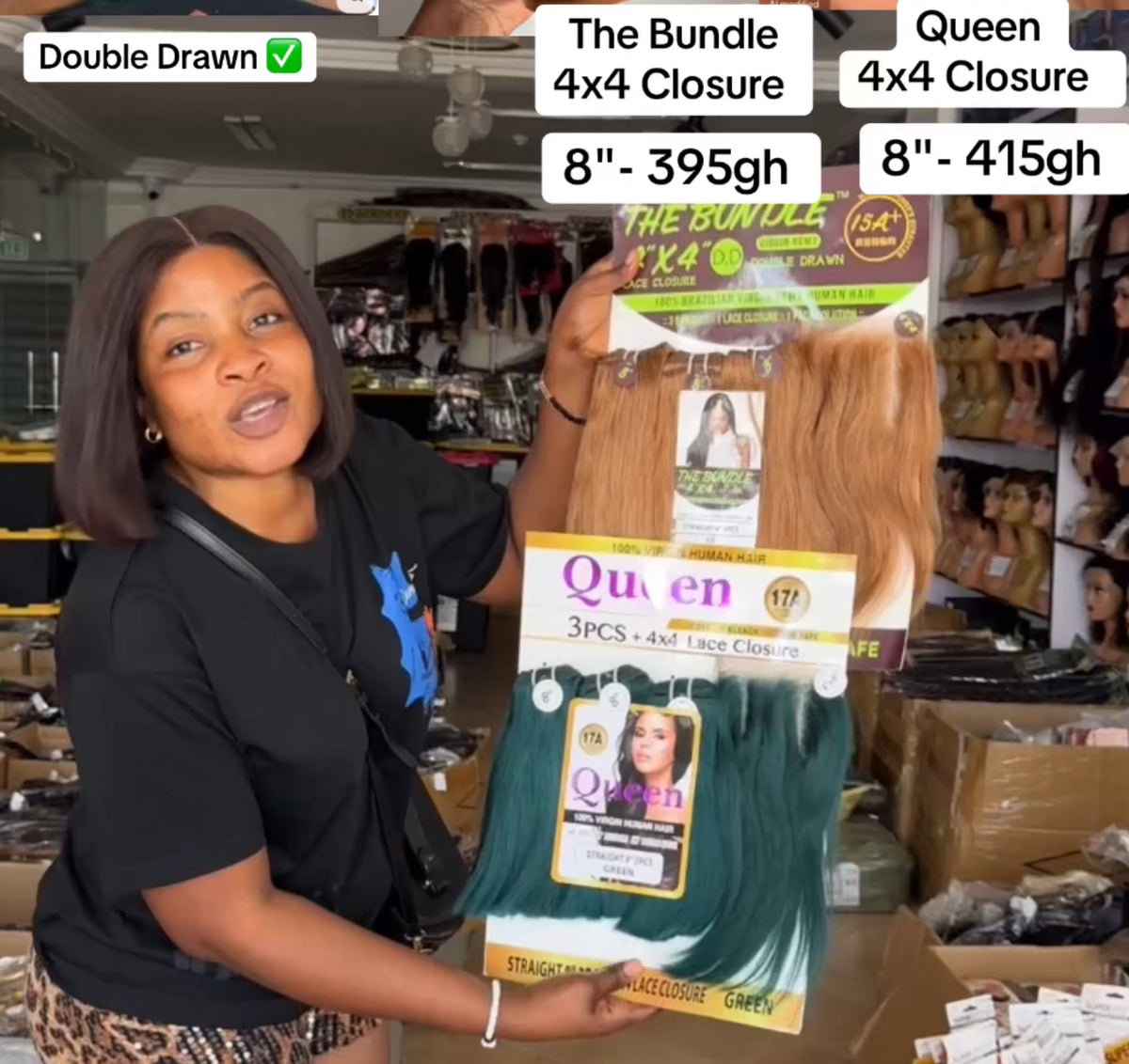 The Bundle & Queen Color hair