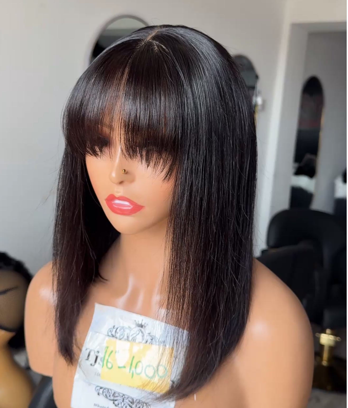 4x4 Closure Fringe Straight