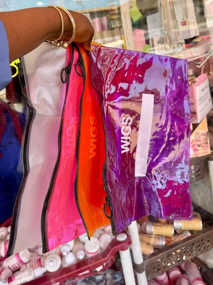 PVC Wig Bag