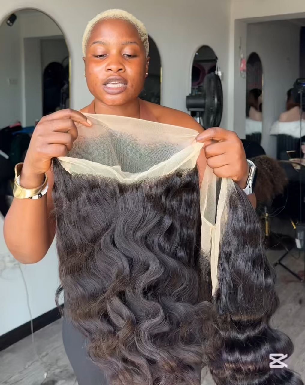 360 Full Lace Wigcap