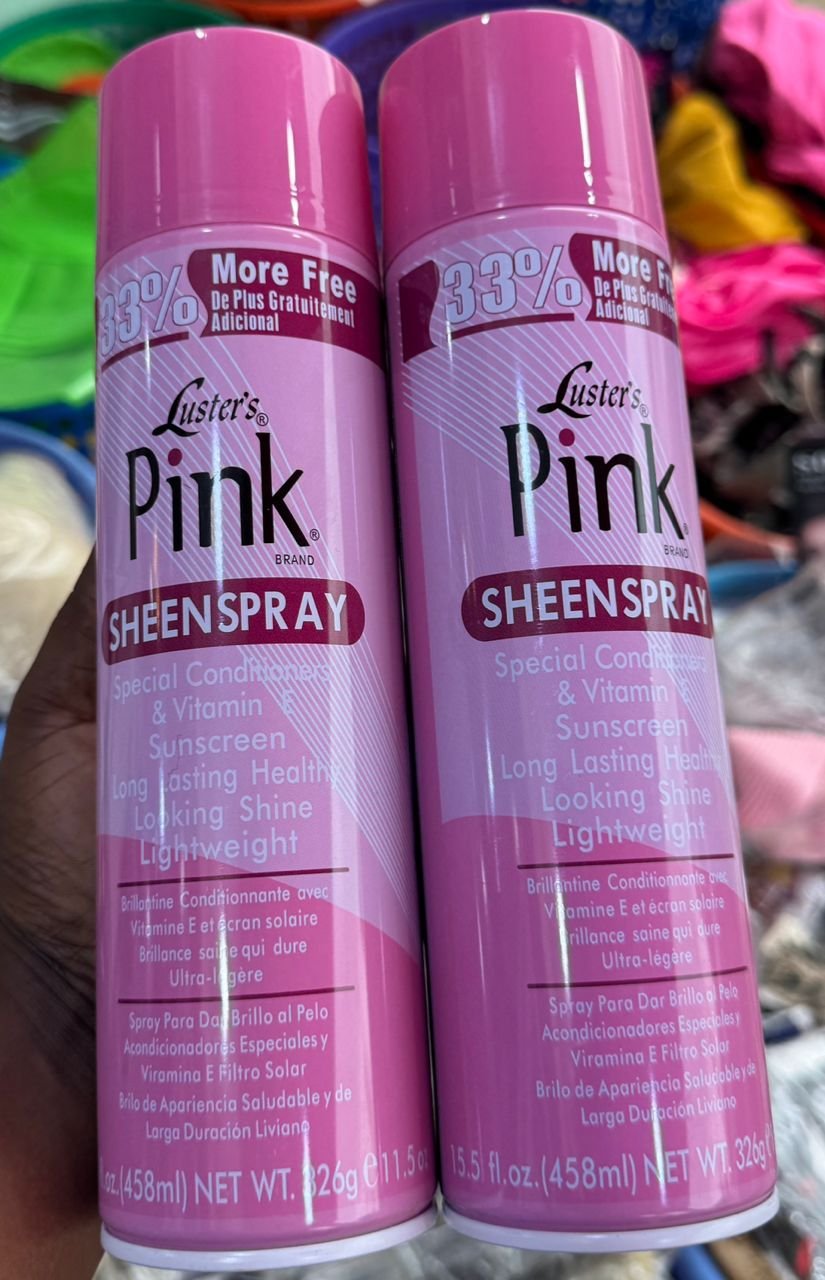 Pink Sheen Spary