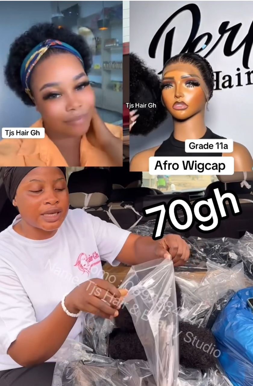Afro Wigcap