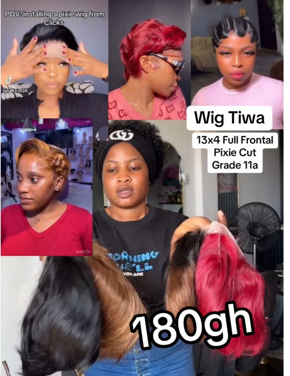 Wig Tiwa Frontal