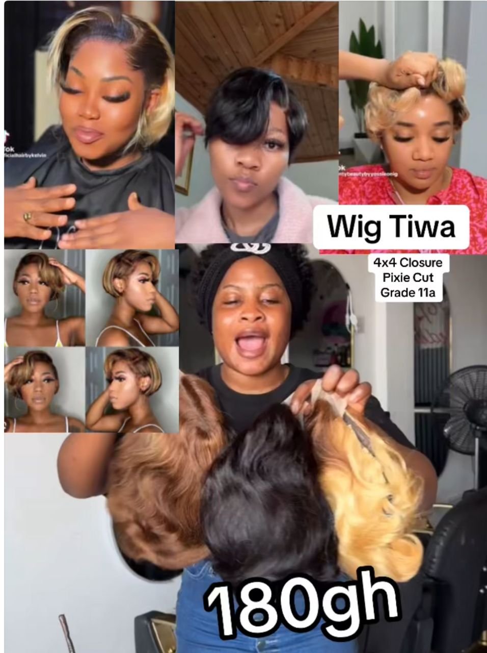 Wig Tiwa Closure