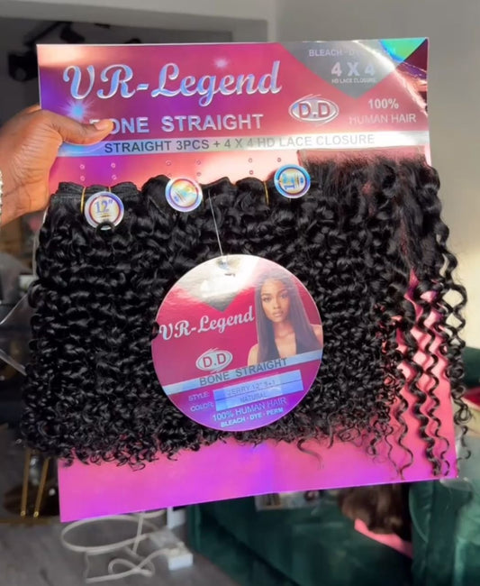 UR- Legend Jerry Curl DD + Closure