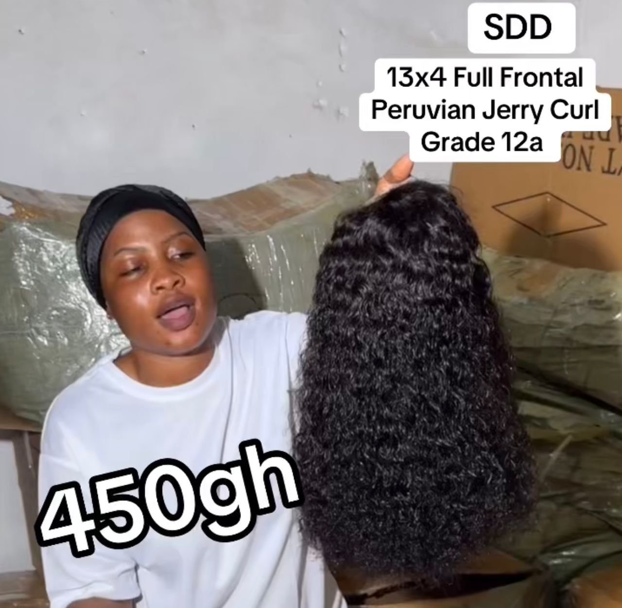 SDD Peruvian Jerry Curl