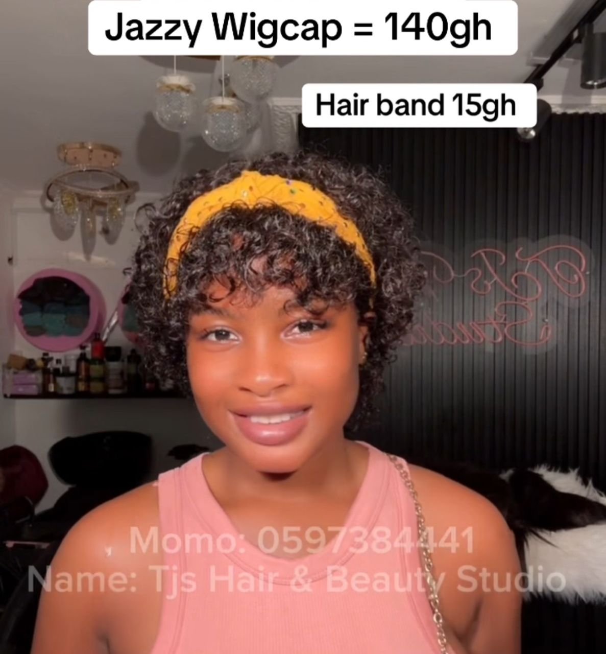 Jazzy Wigcap