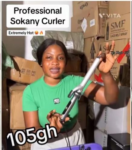 Professional Sokany Curler