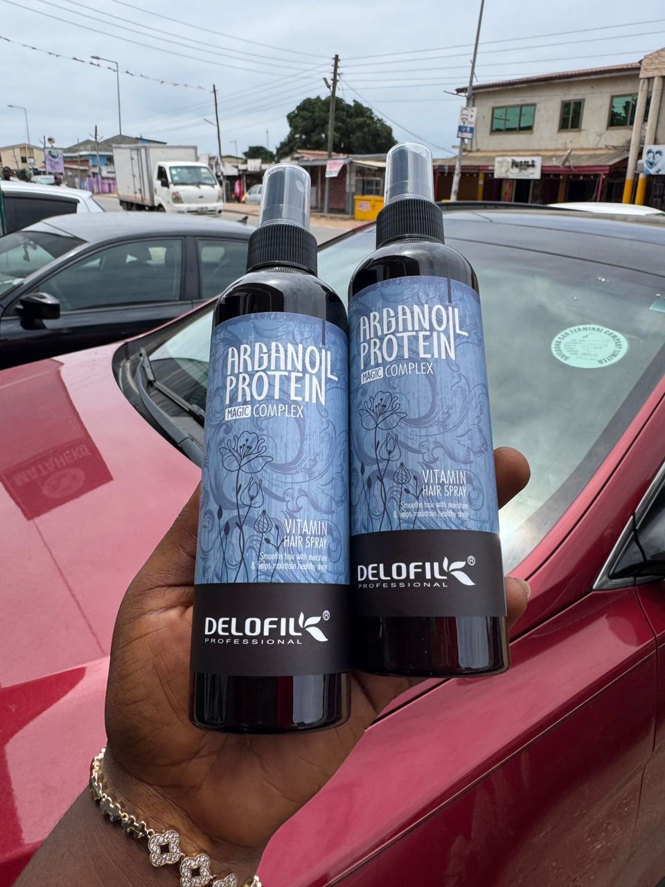 Argan Protien Heat Protection