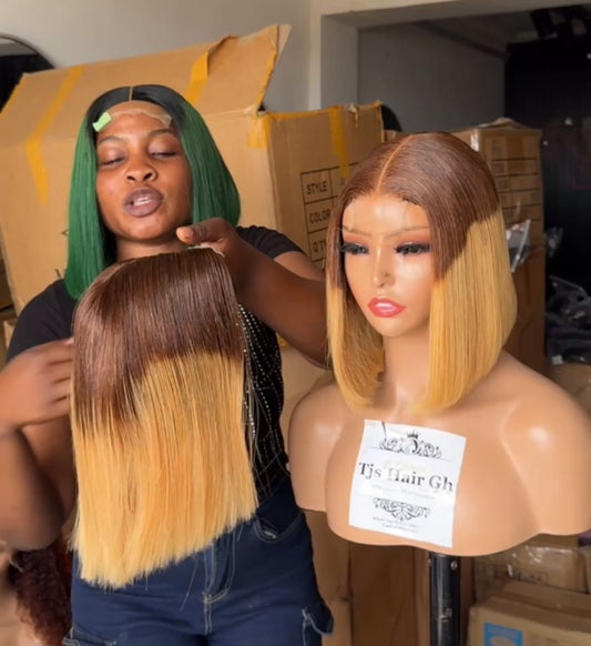 Bone Straight DD Brown/Blonde