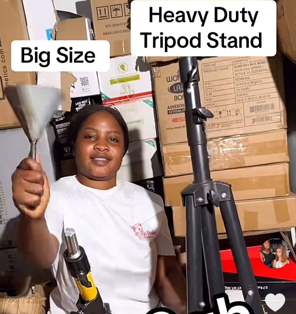 heavy duty tripod stand