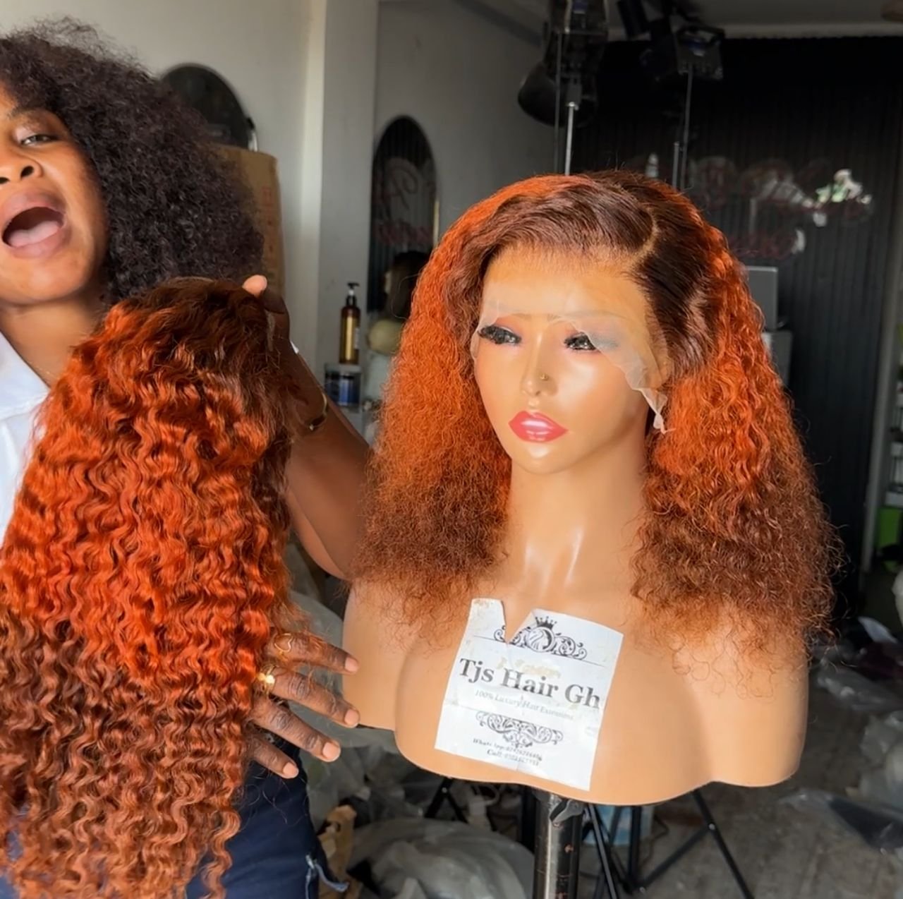Full Frontal Luxe Wet curls