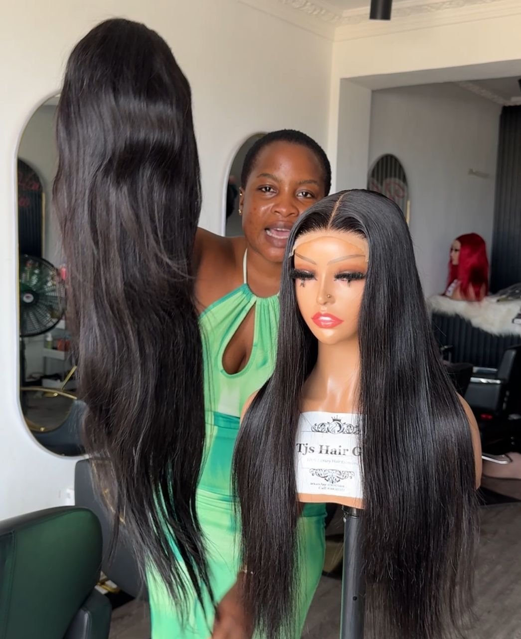 Closure Straight Wigcap